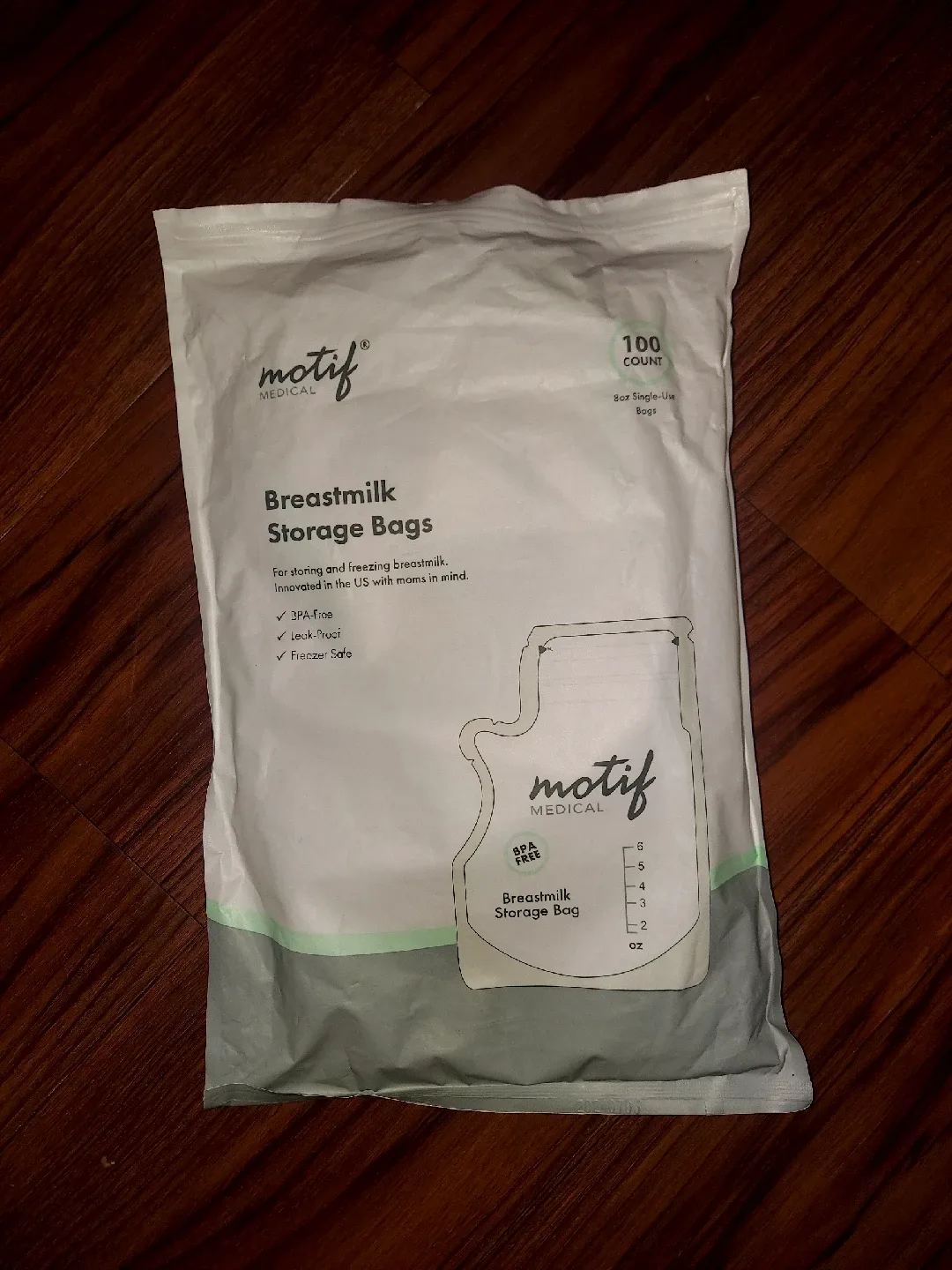 Motif Medical Breastmilk Storage Bags - 100 Count image indicator(3)