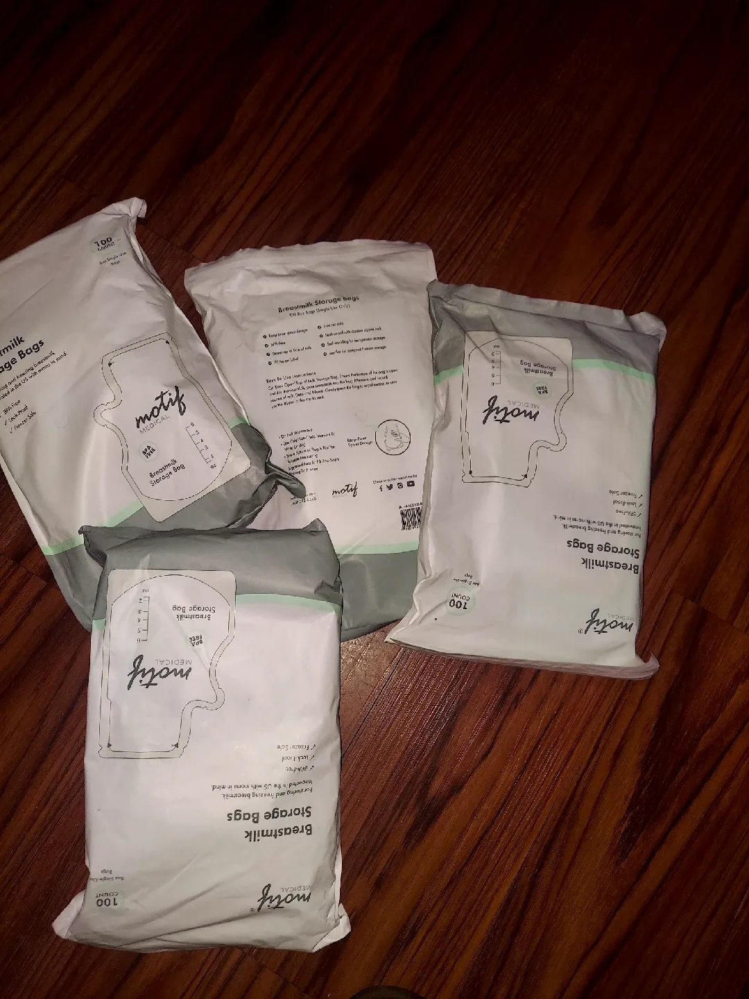 Motif Medical Breastmilk Storage Bags - 100 Count image indicator(4)