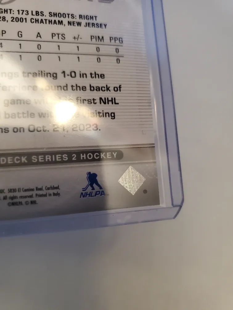 Alex Laferriere  Young Guns Rookie Card image indicator(6)