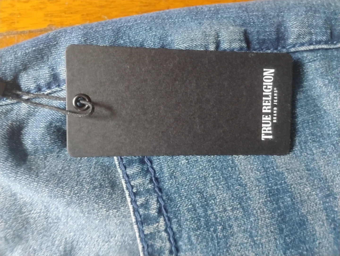 True Religion Geno Relaxed Slim Jeans W36 L32 image indicator(8)