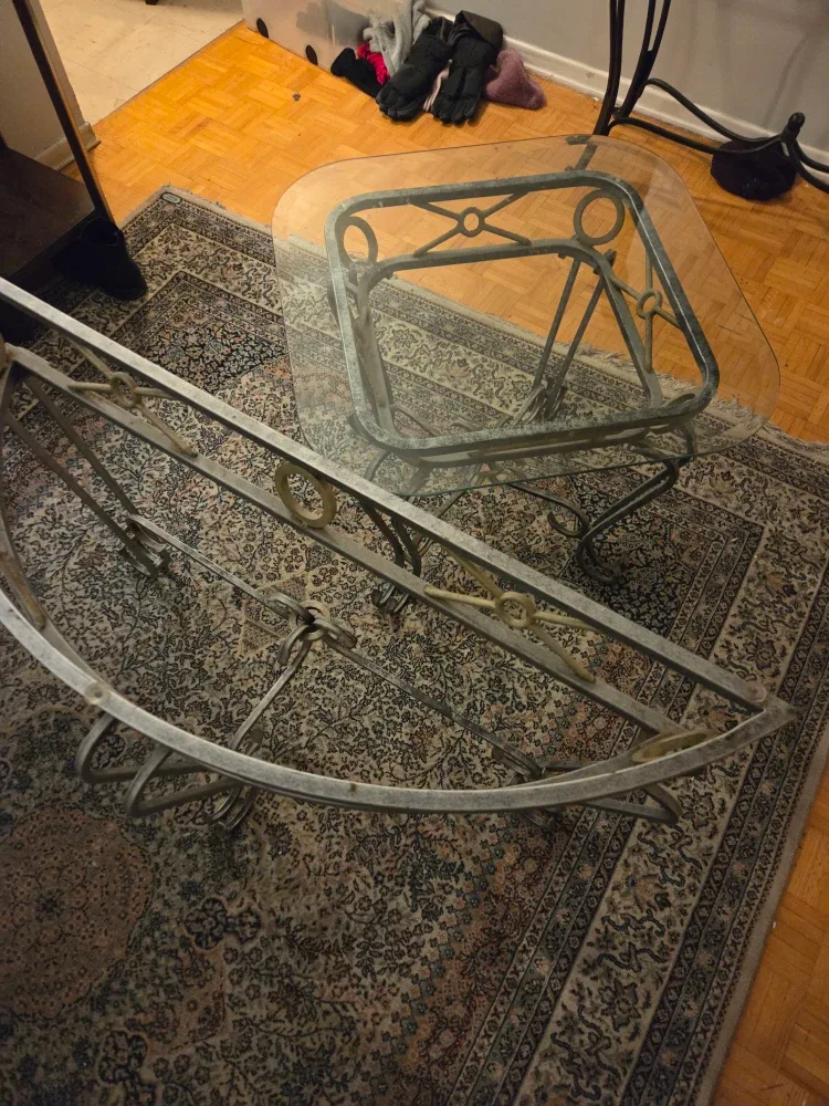 Glass Top Coffee & Side Table Set thumbnail