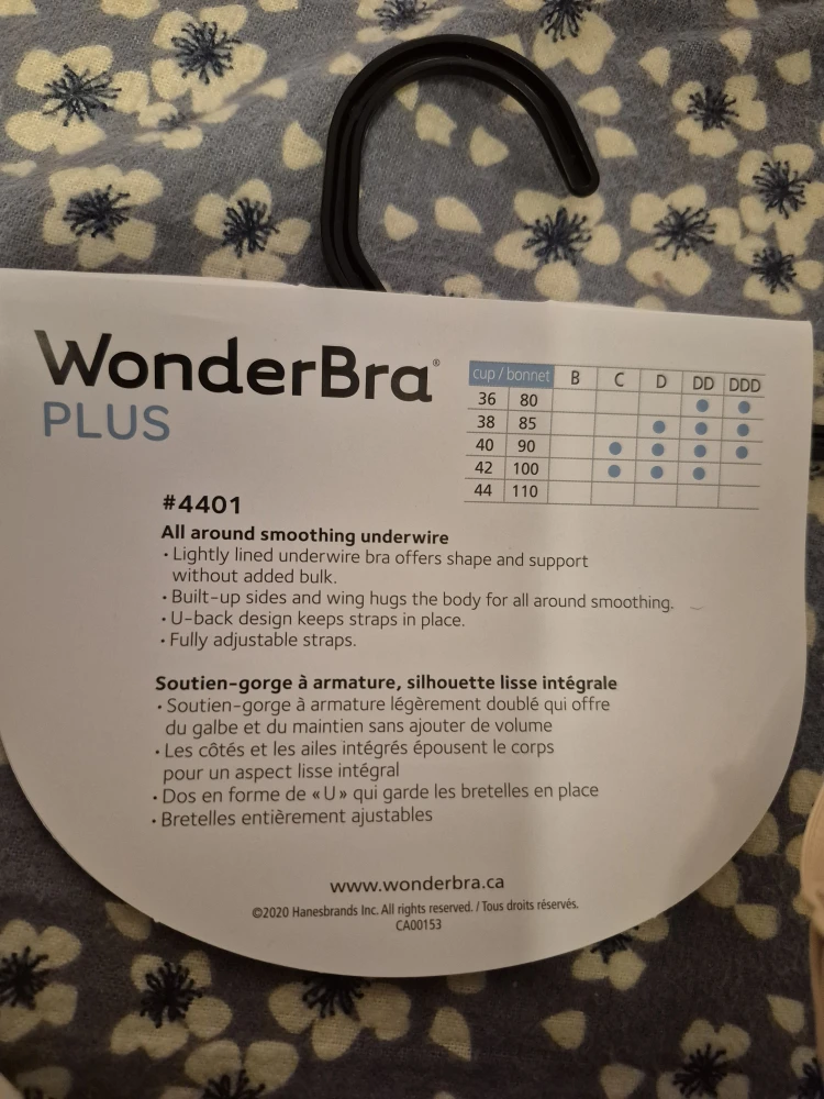 WonderBra Plus Size 42DD Beige Bra - photo 5