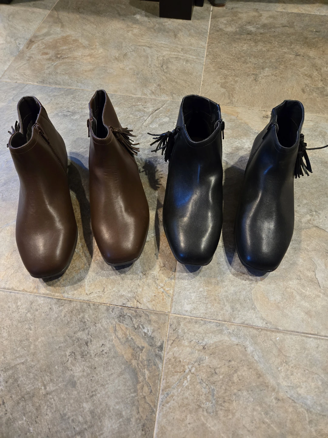 Comfortview Ankle Boots with Tassels