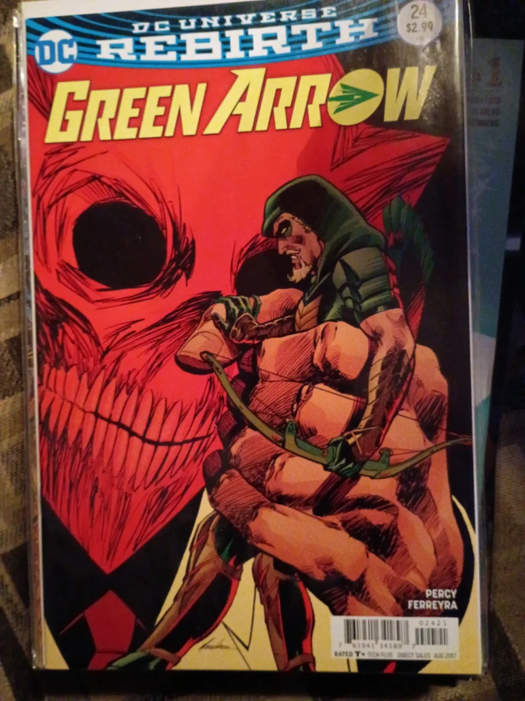 DC Rebirth Green Arrow Comic Book
