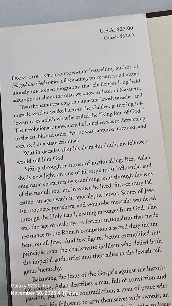 Zealot: The Life and Times of Jesus of Nazareth by Reza Aslan image indicator(3)