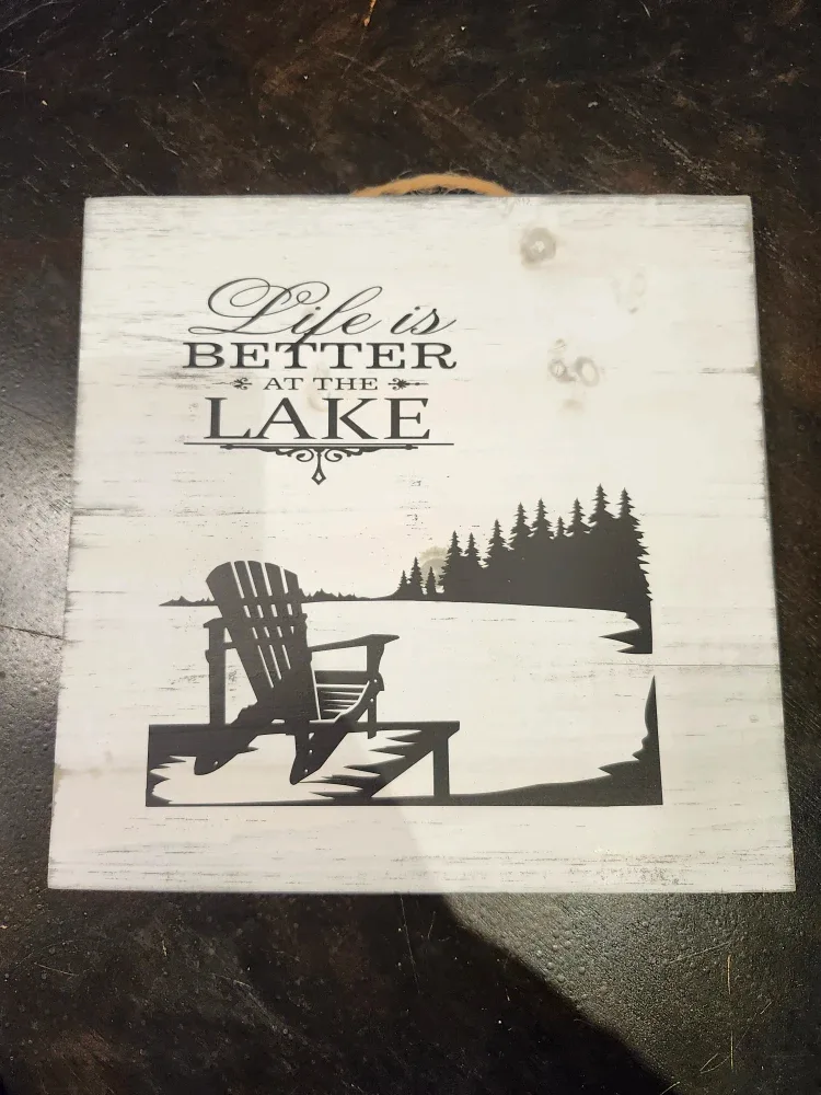 Handmade - Life is Better at the Lake Wall Decor