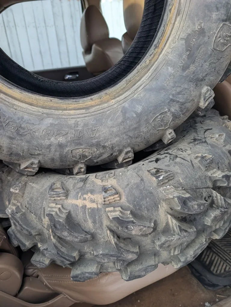2 Swamp lite ATV UTV tires like new condition image indicator(2)