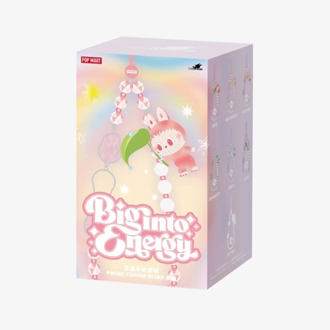 Big Into Energy Phone Charm 💜 LUCK Pop Mart Labubu image indicator(2)