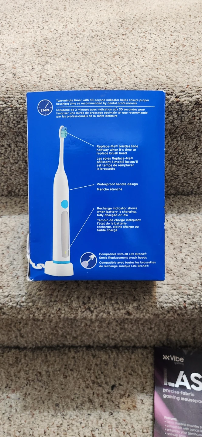 Life Brand Sonic Rechargeable Power Toothbrush - New - photo 3