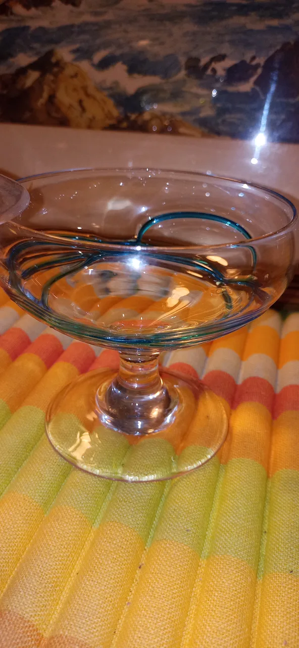 Set of 4 Decorative vintage Glass Dessert Cups image indicator(2)