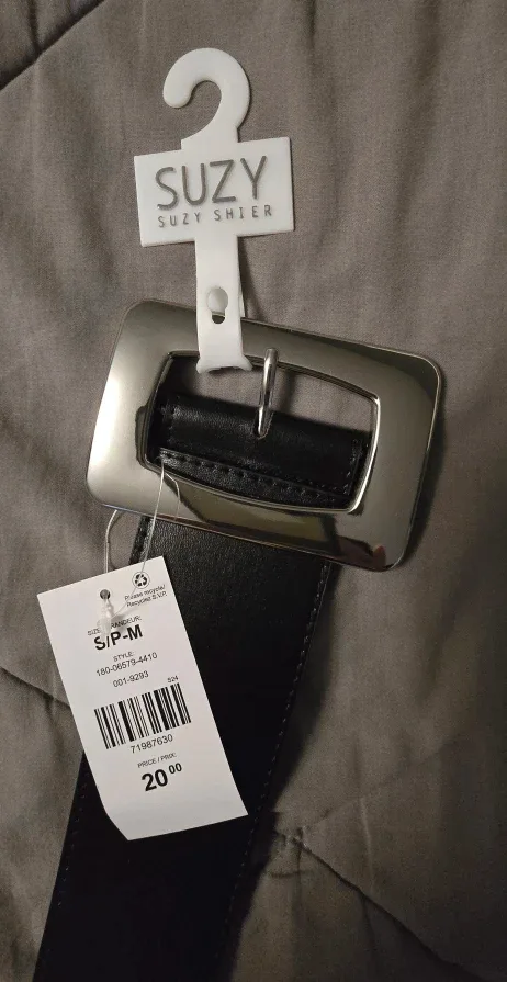 NEW! Suzy Shier Black Belt! - Size S/P-M image indicator(8)