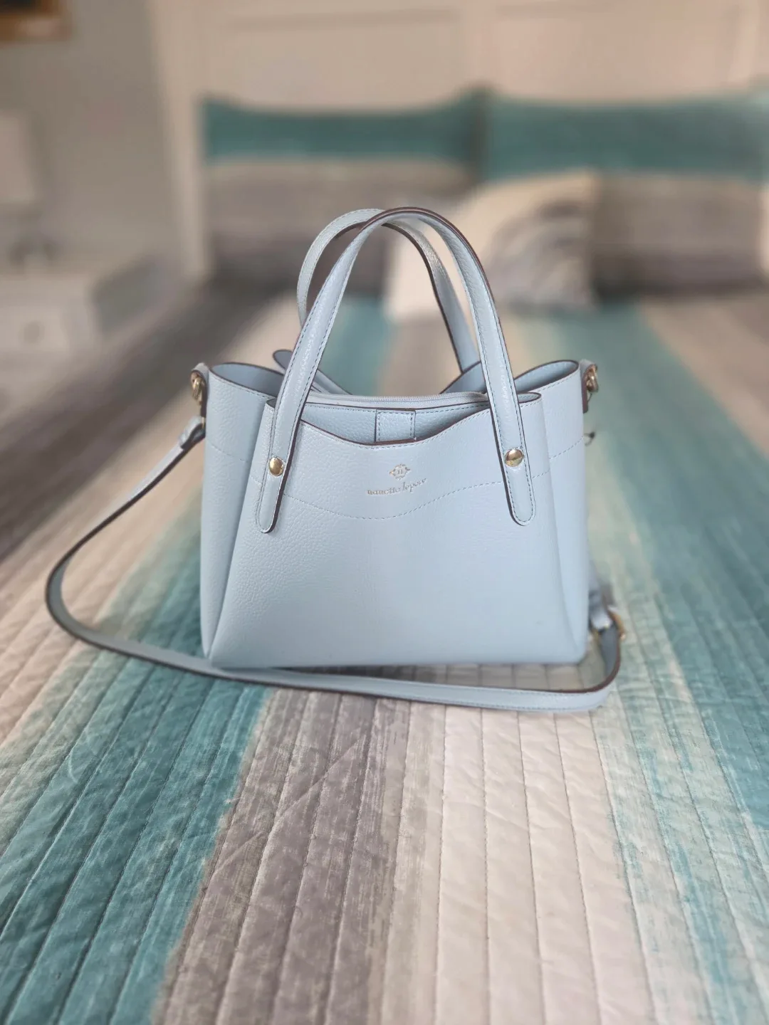 Nanette Lepore Blue Satchel