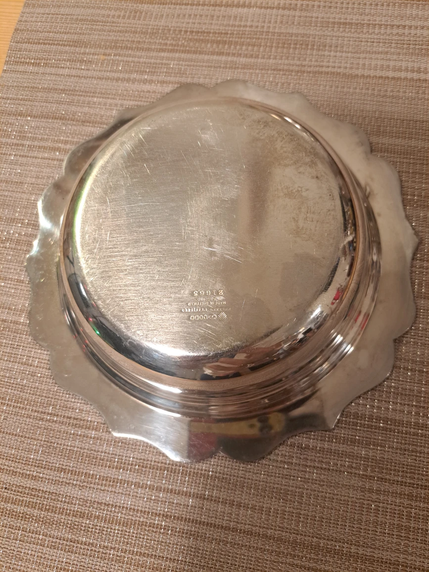 Vintage Silver Plated Butter Dish - photo 4