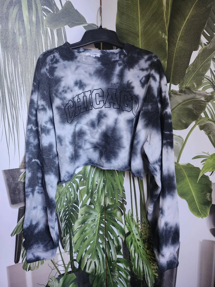 Garage Chicago Tie Dye Crop Top - Size L