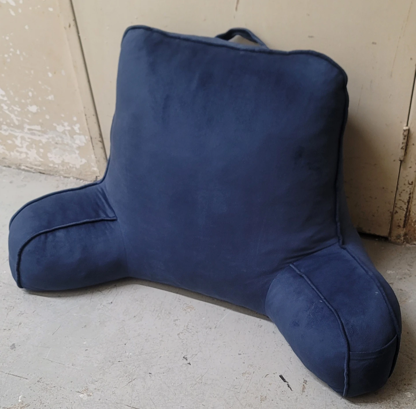 Blue Bed Rest Pillow