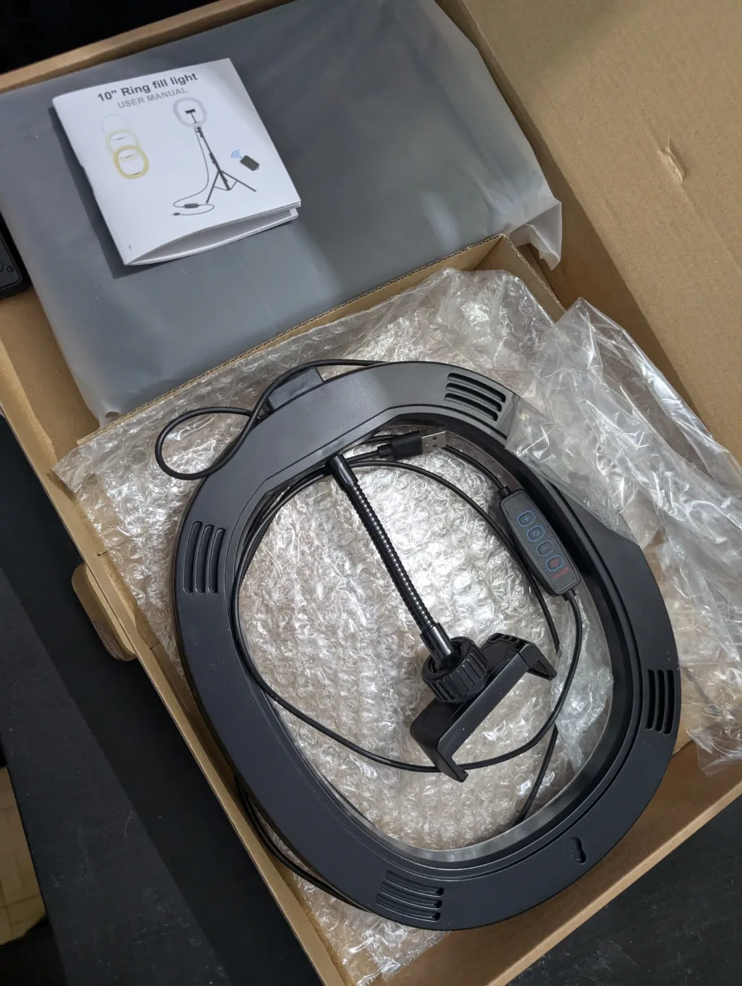 10" Ring Fill Light - 2 New in Box! image indicator(4)