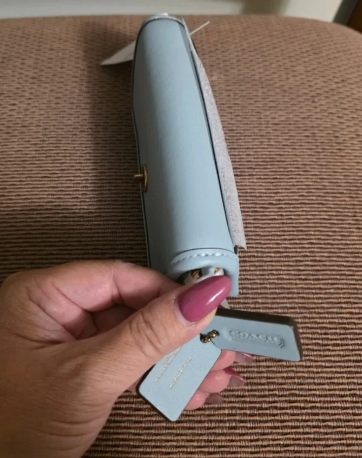 Coach Light Blue Dinky 14 image indicator(3)