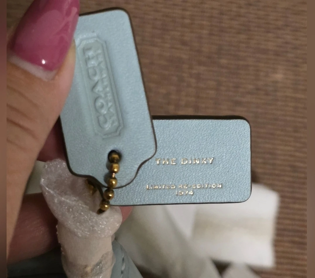 Coach Light Blue Dinky 14 - photo 4