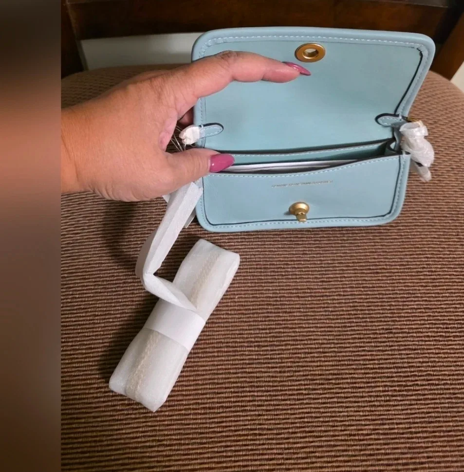 Coach Light Blue Dinky 14 image indicator(6)