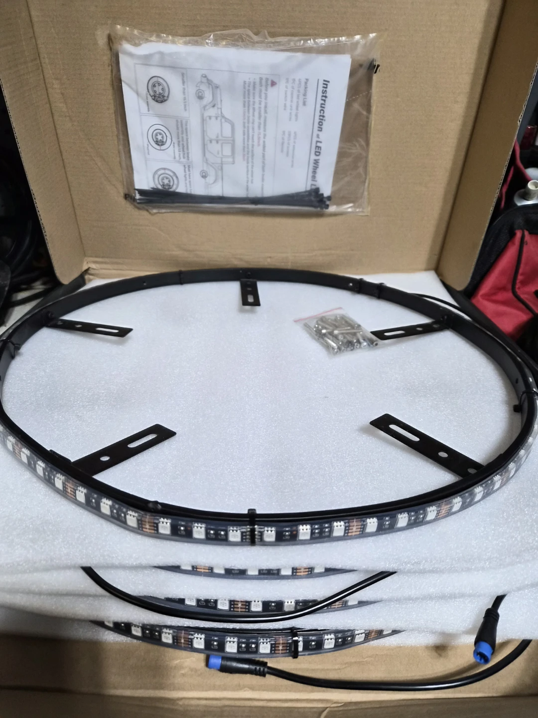 LED Wheel Ring Lights - Blue-Tooth App and Remote Controlled - photo 2