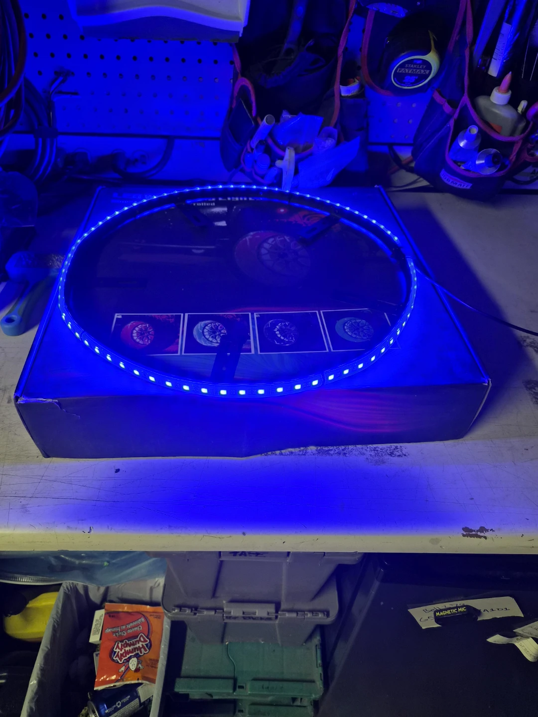 LED Wheel Ring Lights - Blue-Tooth App and Remote Controlled - photo 4