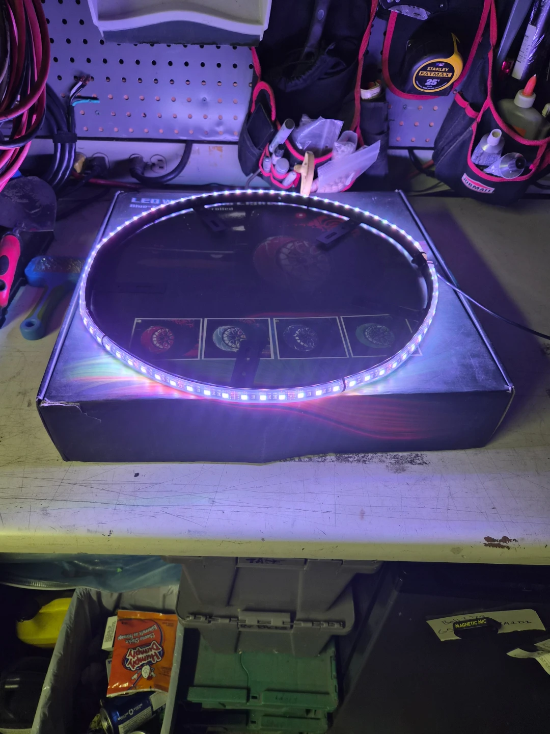 LED Wheel Ring Lights - Blue-Tooth App and Remote Controlled - photo 5
