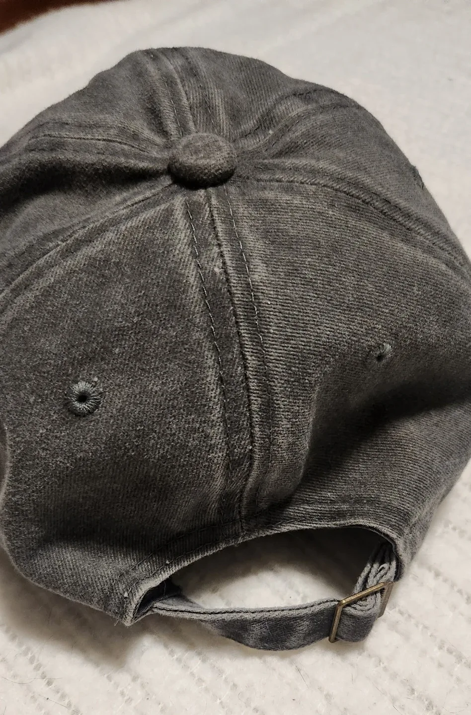 Grey Cotton Baseball Cap - "50 Years To Look This Good" image indicator(2)