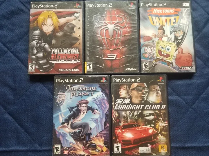 $10 each ~ Ps2 games NO MANUALS black labels PlayStation 2
