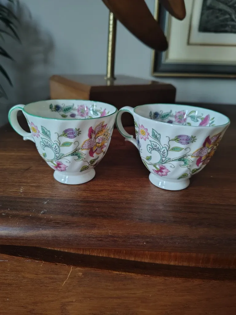 *New* Minton Haddon Hall Demitasse Cups - Pair image indicator(2)