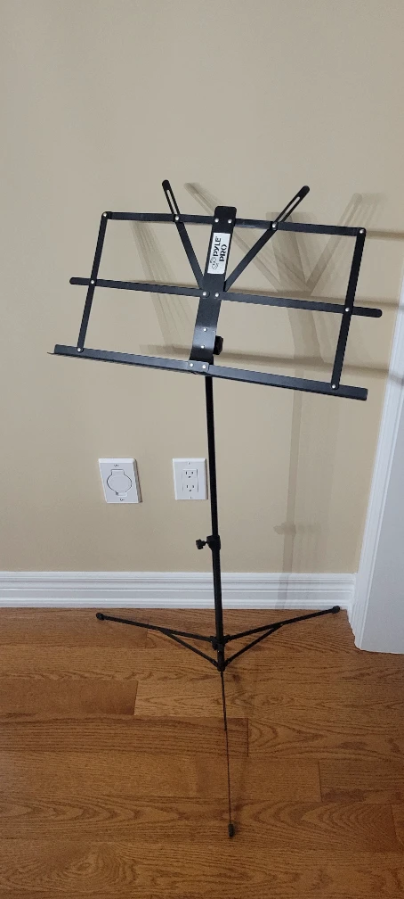Pyle Pro Sheet Music Stand - Black
