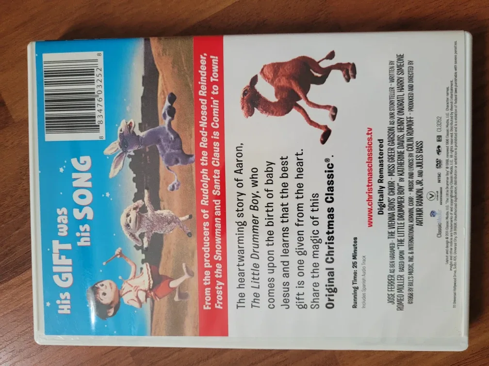 The Little Drummer Boy DVD image indicator(2)