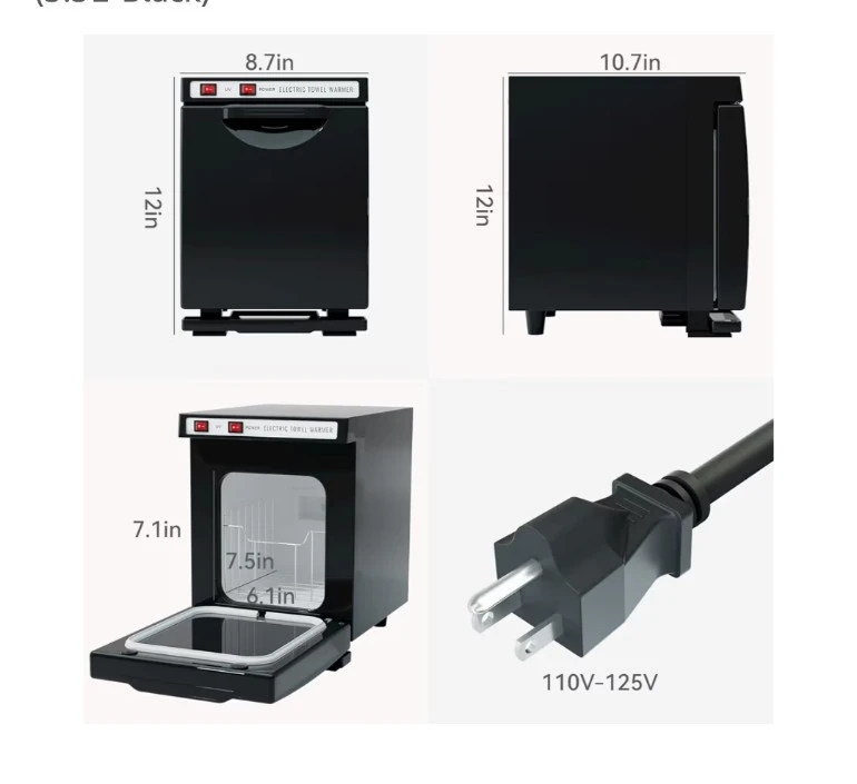 Brand New 5.5L Mini Towel Warmer - Black - photo 3