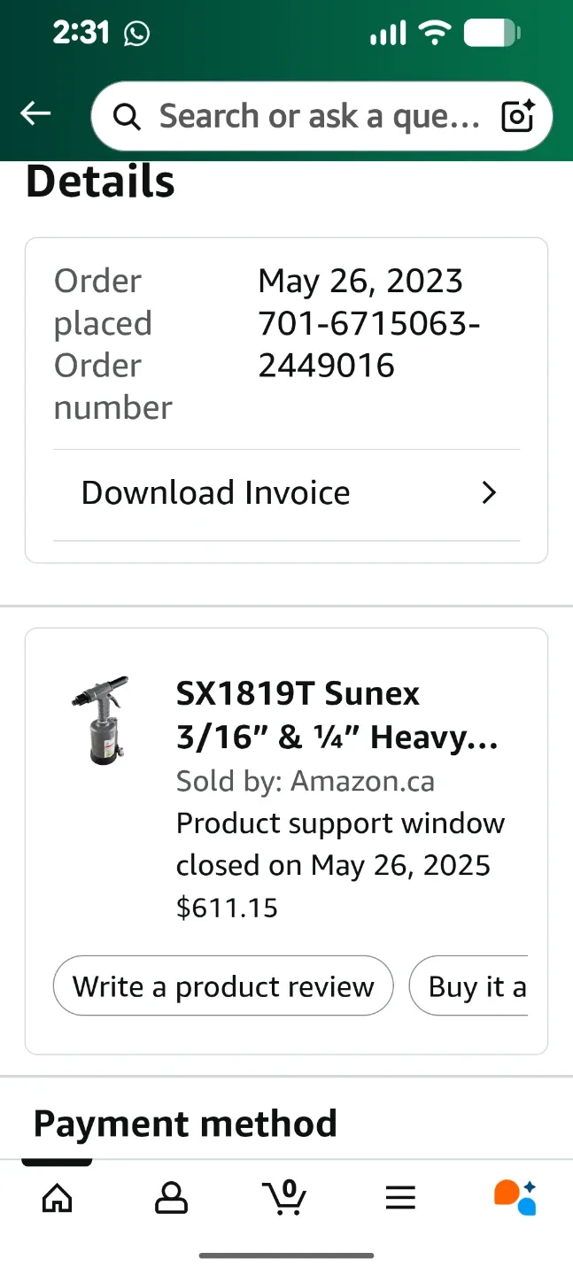 BNIB Sunex Heavy Duty Rivet Gun image indicator(6)