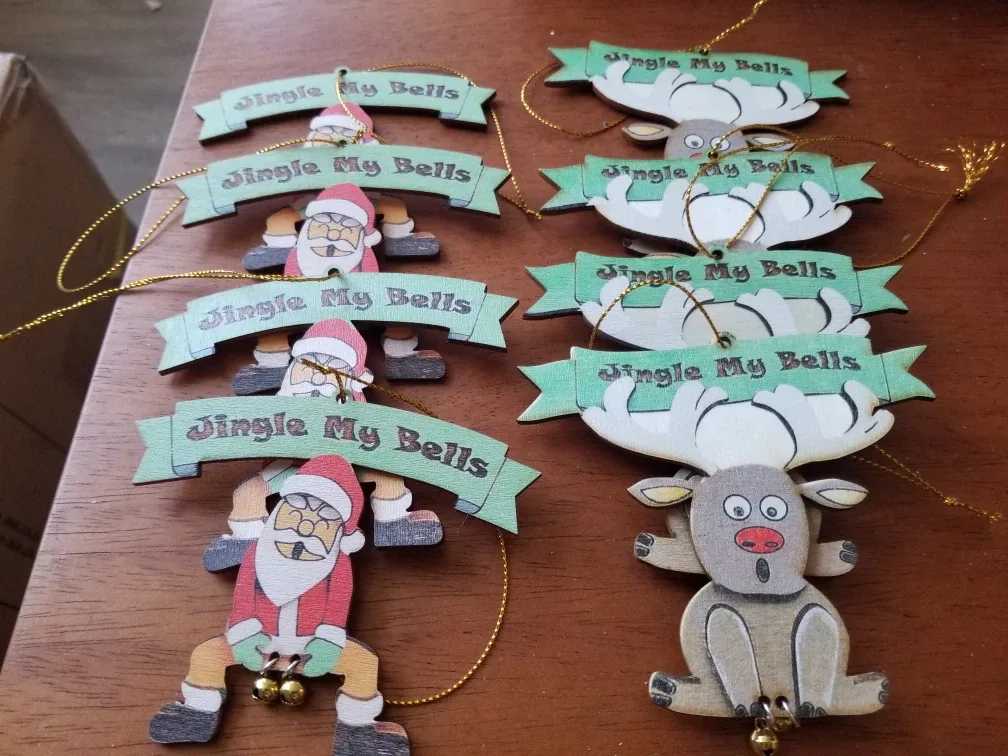 'Jingle My Bells' Christmas Ornaments