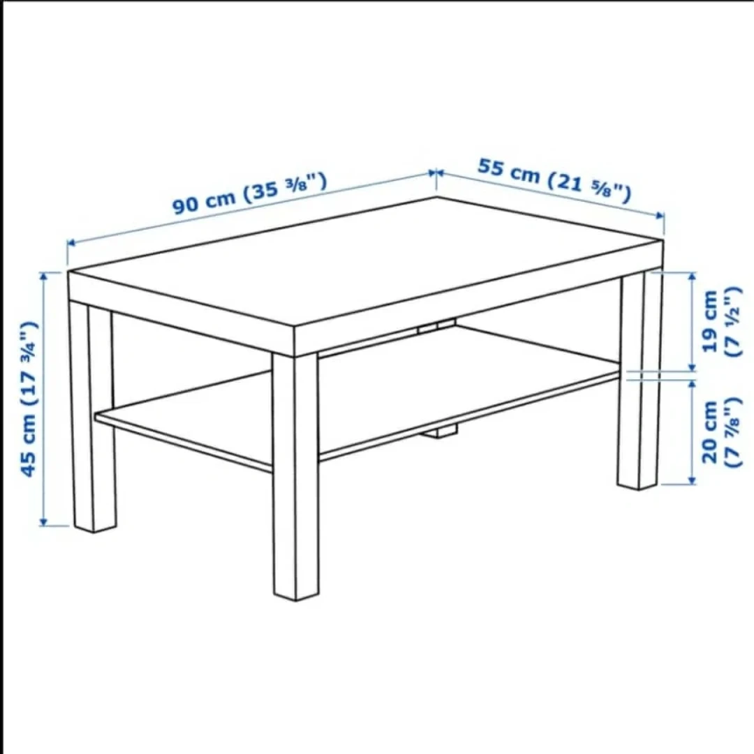 IKEA Lack Coffee Table - Black/Brown - photo 4
