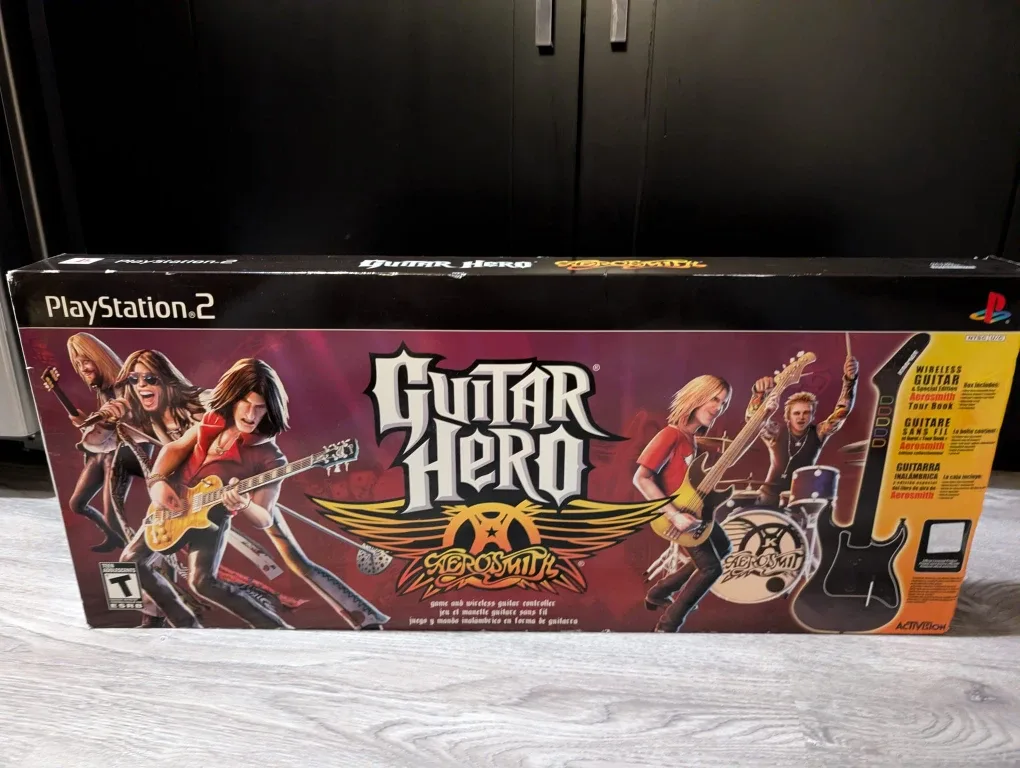 Guitar Hero Aerosmith for PlayStation 2 NEW Seal