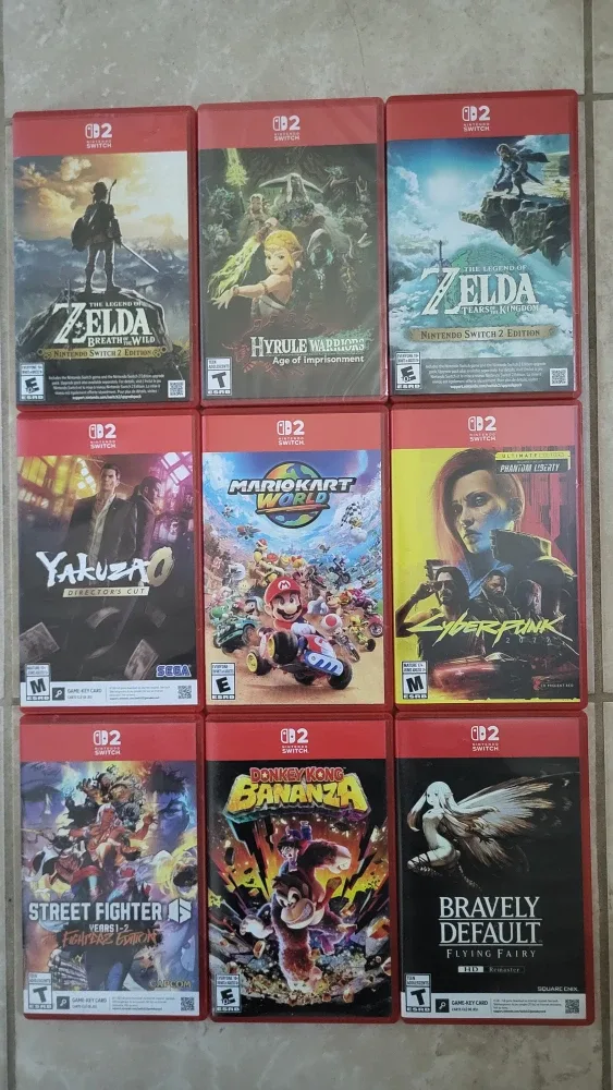 Nintendo Switch 2 Games: Zelda, Mario Kart, Yakuza & More!