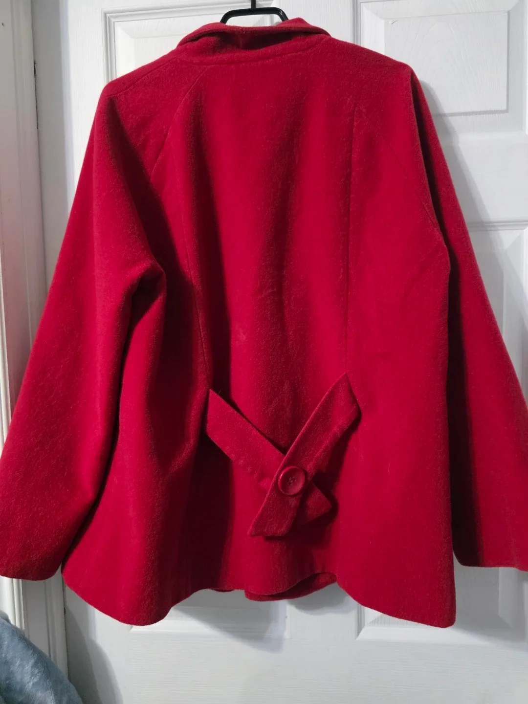 Nygard Red Wool Blend Coat - Size 16 image indicator(9)
