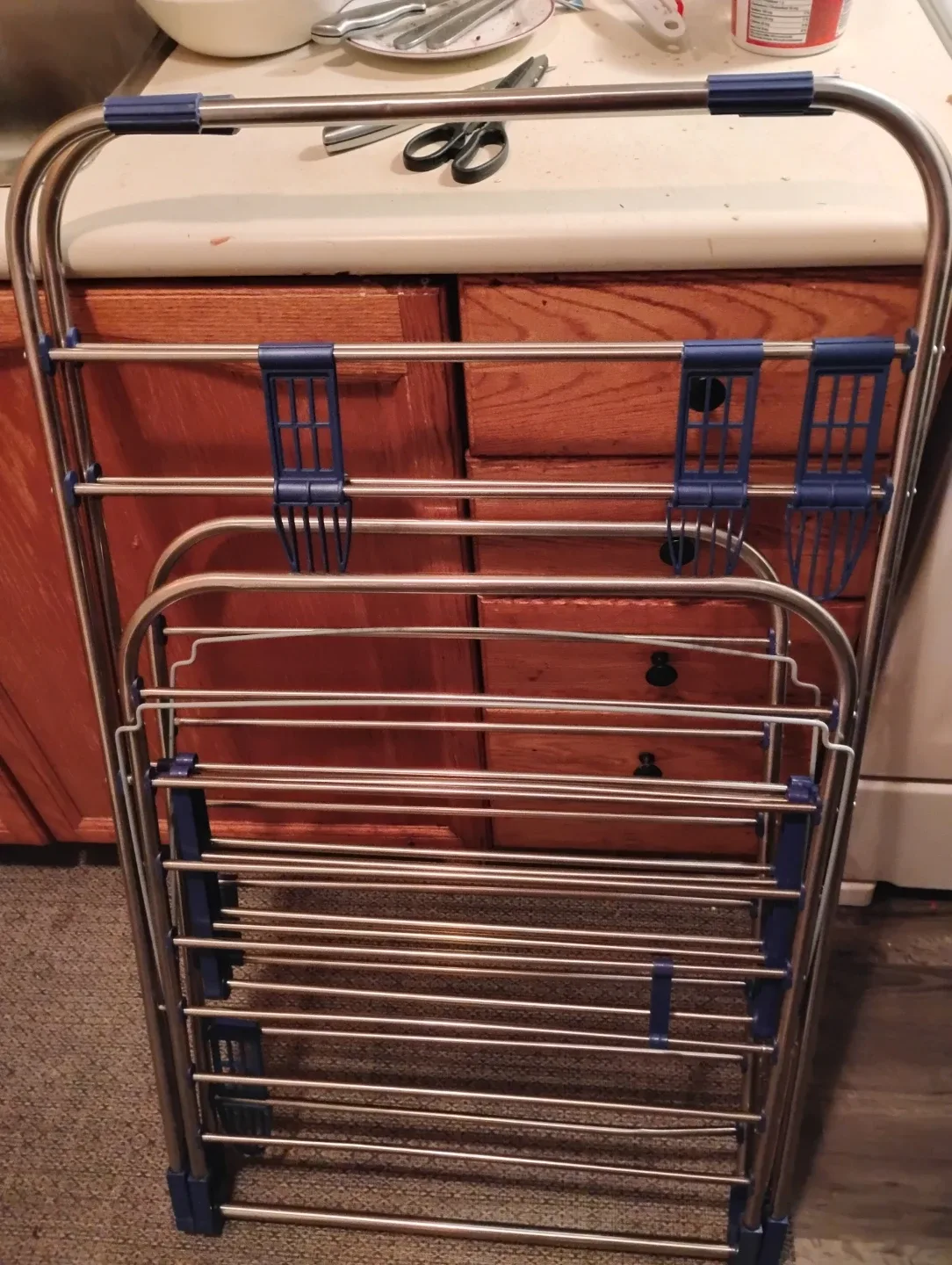 Folding Clothes Drying Rack thumbnail