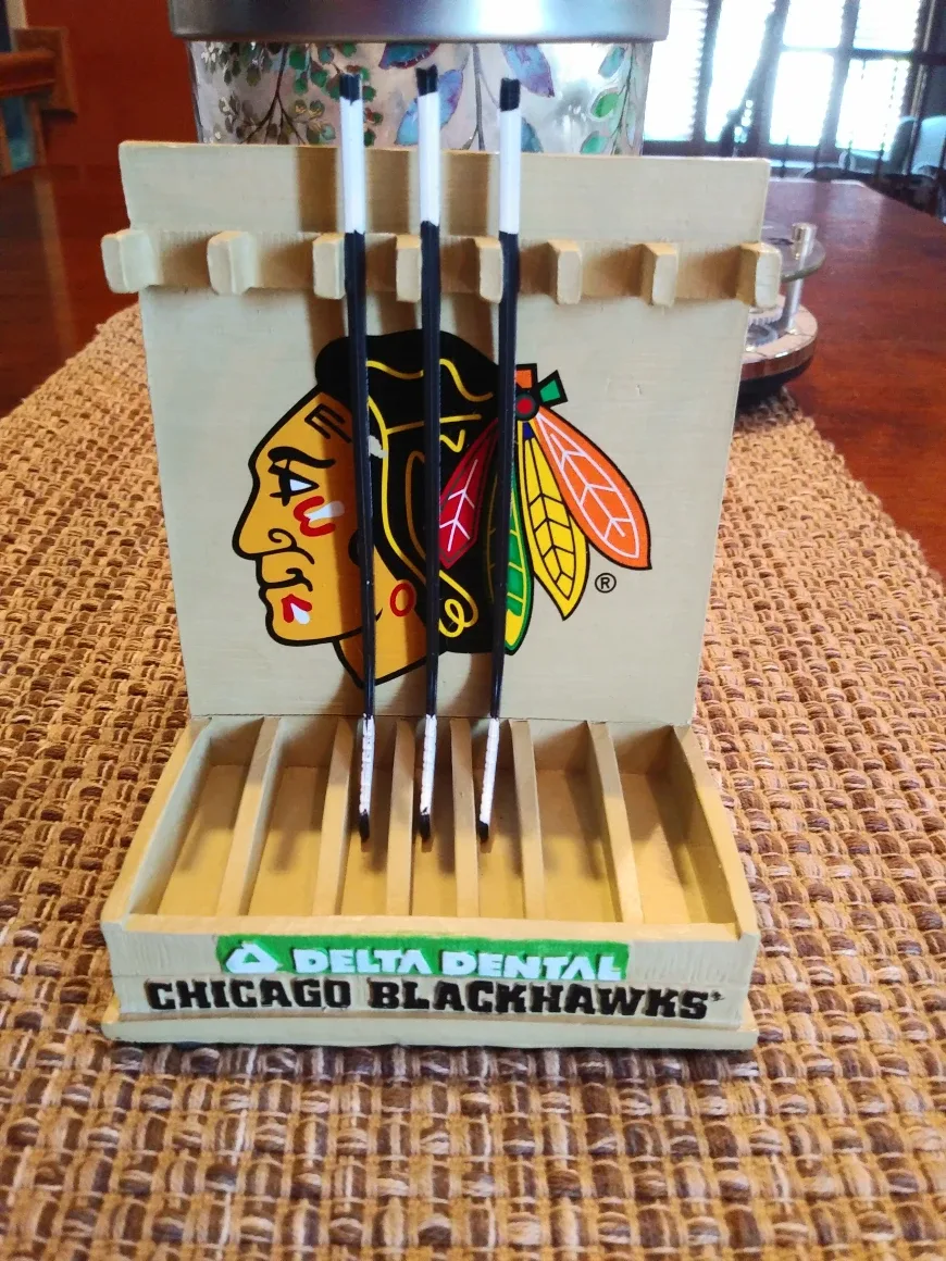 Chicago Blackhawks Delta Dental Toothbrush Holder