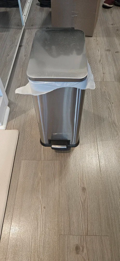 Stainless Steel Step Trash Can