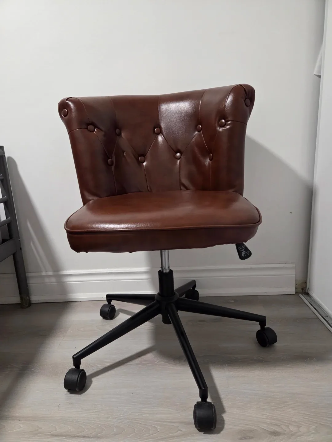 Wayfair Brown Tufted Office Chair image indicator(3)