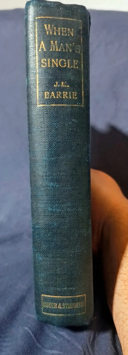 When A Man's Single, 2nd print, 1888. Antique.