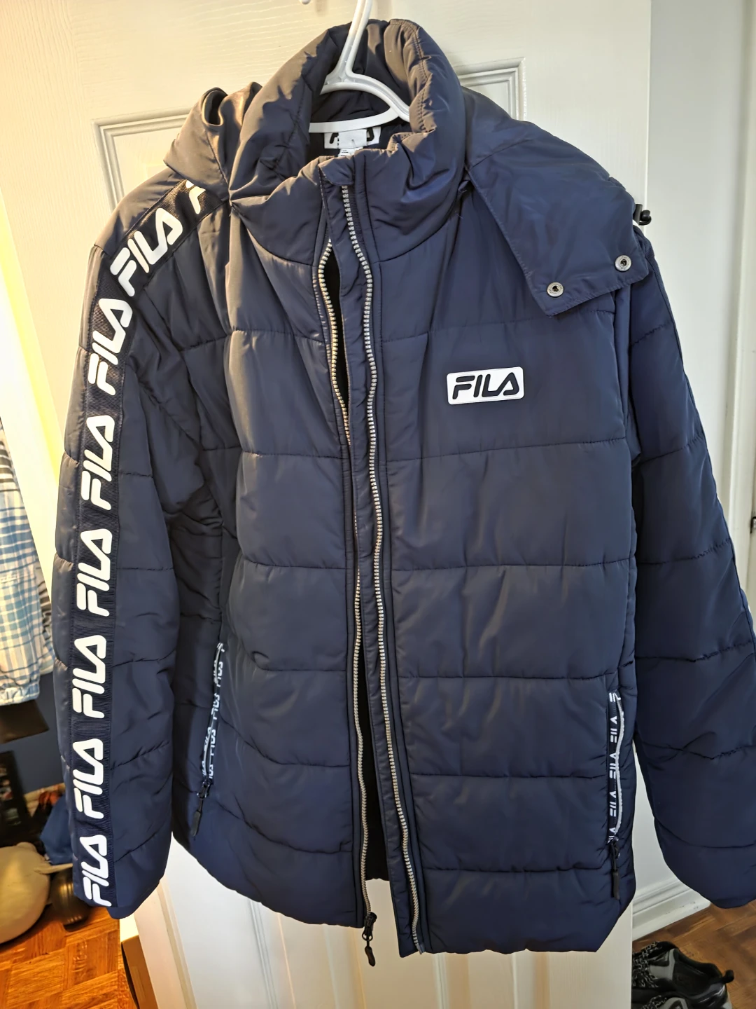 Fila Puffer Jacket, Blue - photo 2