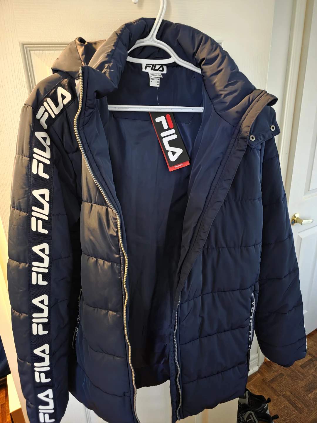 Fila Puffer Jacket, Blue - photo 4
