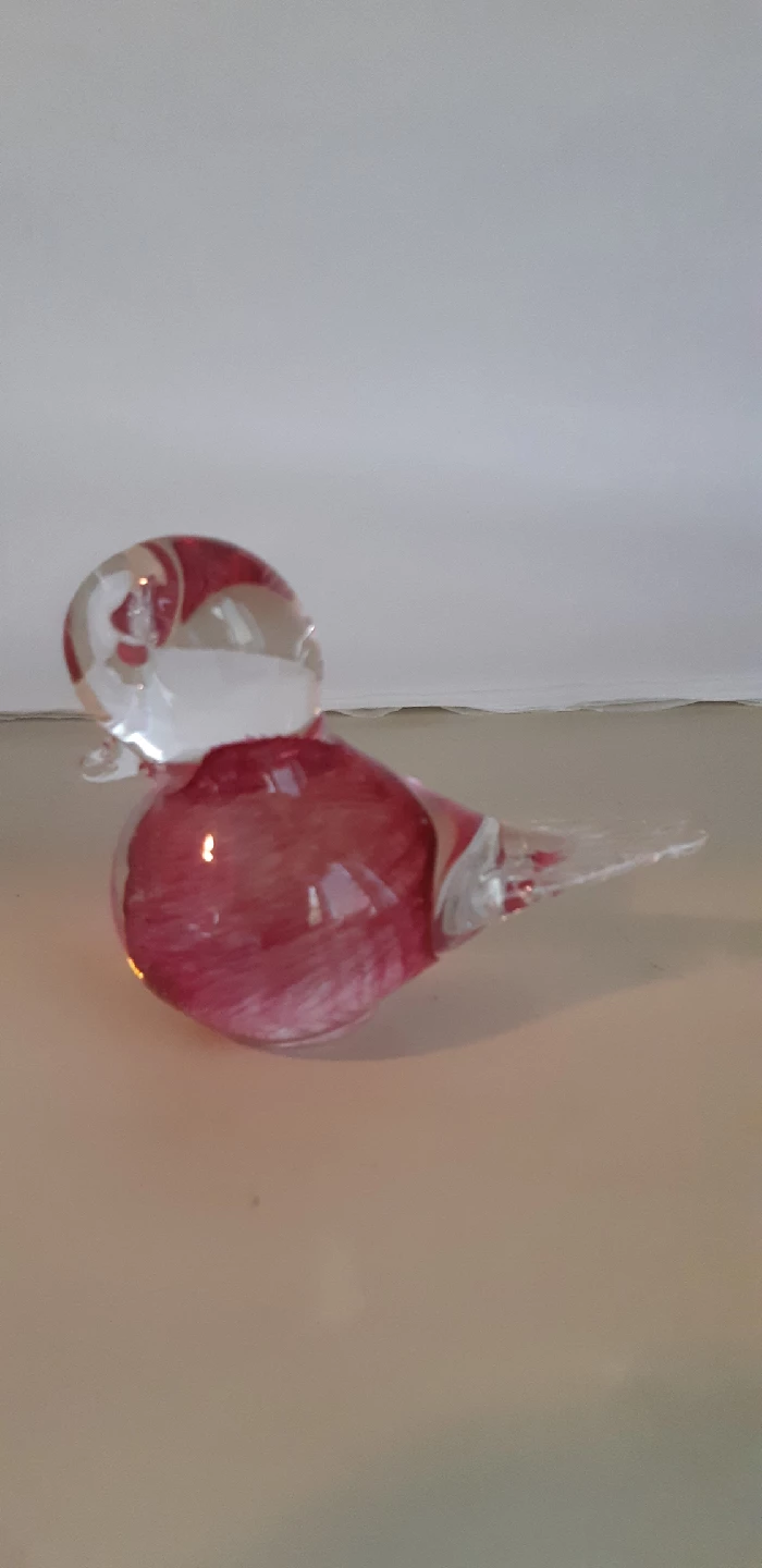 3 Glass Bird Figurines - photo 3