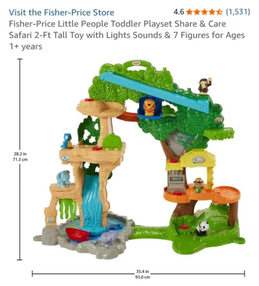 Fisher-Price Little People Travel Together Play Safari! - photo 3