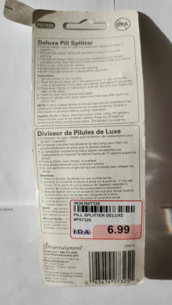 PharmaSystems Deluxe Pill Splitter - New image indicator(3)