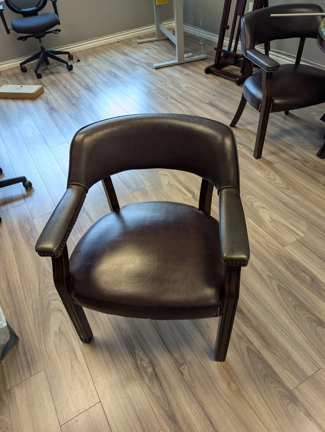 Office Chair - Brown Leather - photo 5
