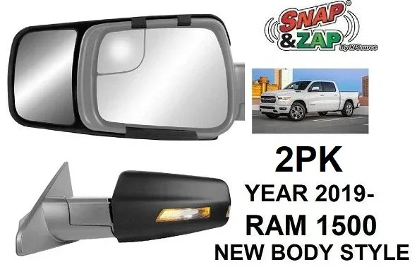 TOWING MIRROR EXTENSIONS FOR DODGE RAM 1500 NON-CLASSIC MODELS